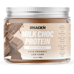 Keto Store NZ | Snack'n Milk Choc Protein nut spread | Keto Friendly Nutella