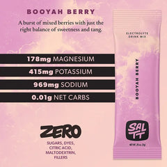 Keto Store NZ | SALTT Electrolytes | Booyah Berry info