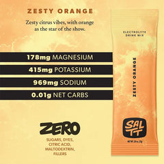 Keto Store NZ | SALTT Electrolytes | Zesty Orange info