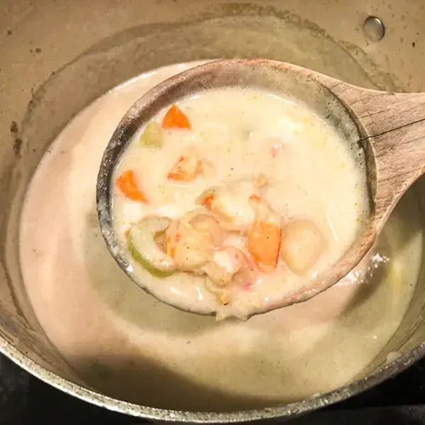 Keto Store NZ | Seafood Chowder Recipe using Old Bay Seasoning | With Cauliflower Cream added