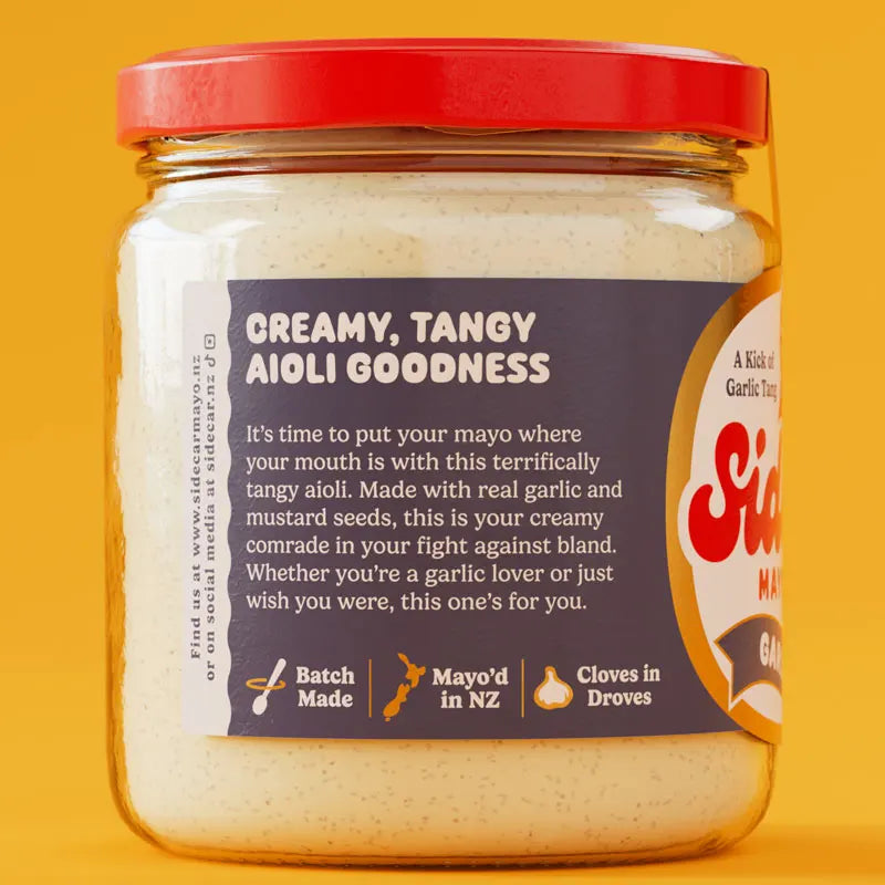 Keto Store NZ | SideCar Mayo Garlic Aioli Features