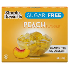 Keto Store NZ | Simply Desserts Sugar Free | Jel Dessert Jelly | Peach