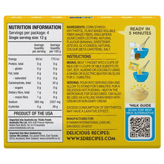 Keto Store NZ | Simply Desserts Sugar Free | Instant Pudding | Banana NIP Ingredients
