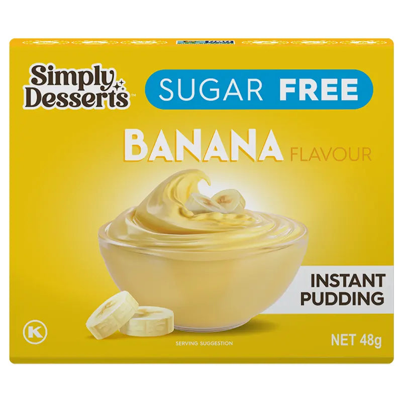 Keto Store NZ | Simply Desserts Sugar Free | Instant Pudding | Banana