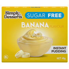 Keto Store NZ | Simply Desserts Sugar Free | Instant Pudding | Banana