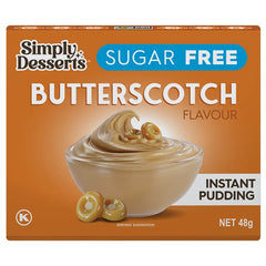 Keto Store NZ | Simply Desserts Sugar Free | Instant Pudding | Butterscotch
