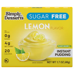 Keto Store NZ | Simply Desserts Sugar Free | Instant Pudding | Lemon