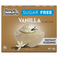Keto Store NZ | Simply Desserts Sugar Free | Instant Pudding | Vanilla