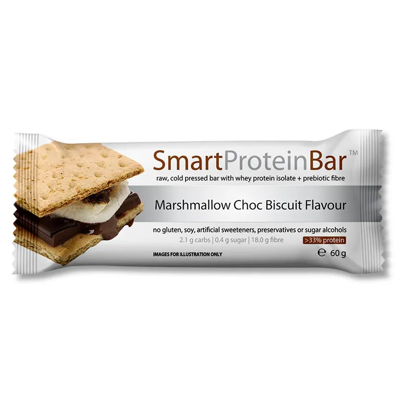 Keto Store NZ | Smart Protein Bar | Marshmallow Choc Biscuit