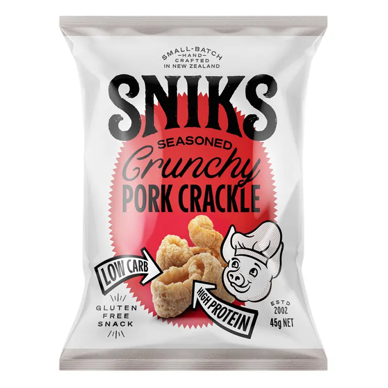 Keto Store NZ | Sniks Pork Crackle | Crunch Red