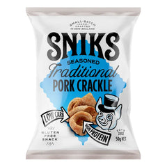 Keto Store NZ | Sniks Pork Crackle | Traditional Blue