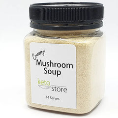 Creamy Mushroom Soup Mix 14 serve Jar by Keto Store NZ