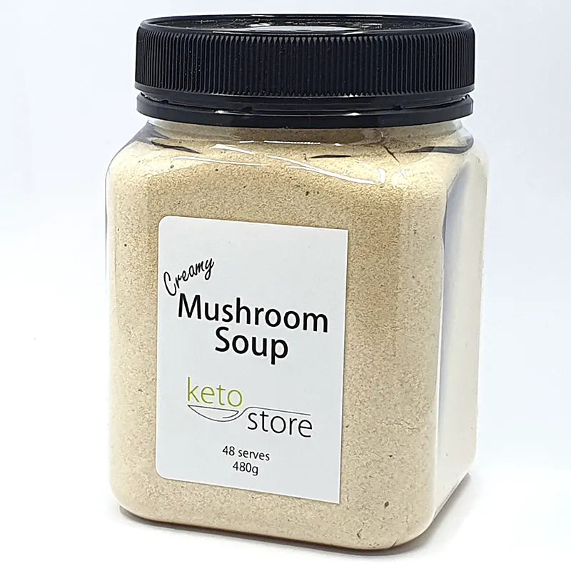 Keto Mushroom Soup 48 serve Large Jar from Keto Store NZ