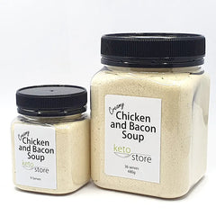 Keto Store NZ | Chicken and bacon Soup LARGE and Small jar