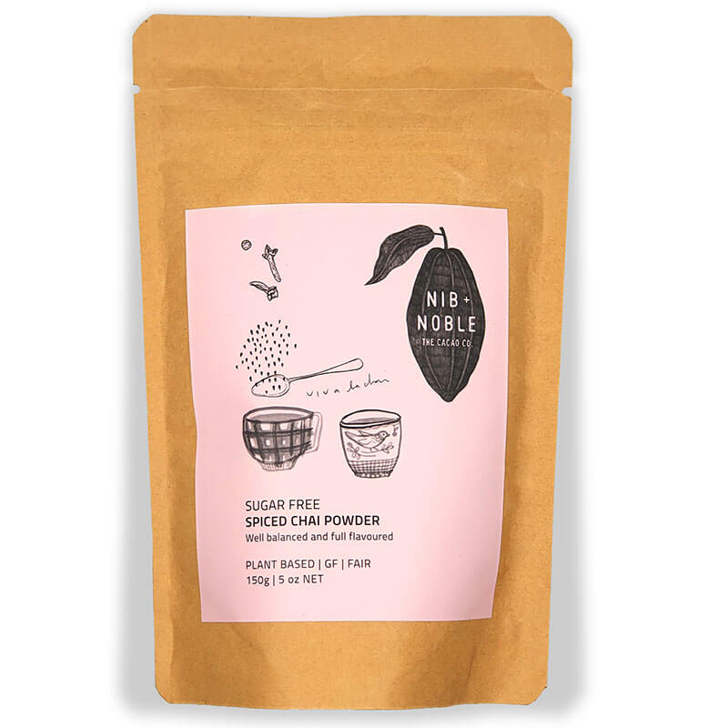 Keto Store NZ | Nib + Noble | Sugar Free Spiced Chai Powder