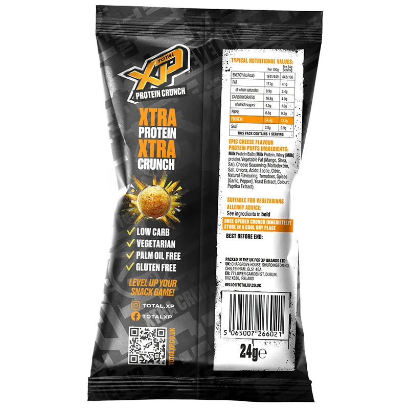 Keto Store NZ | Protein Crunch Crisps | Epic Cheese Flavour | Rear