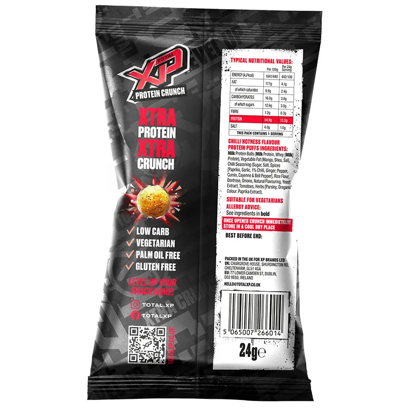 Keto Store NZ | Protein Crunch Crisps | Chilli Hotness Flavour | Rear