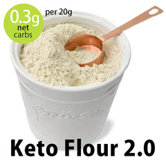 ~ Yeast Risen Keto Pizza Base (using Keto Flour)