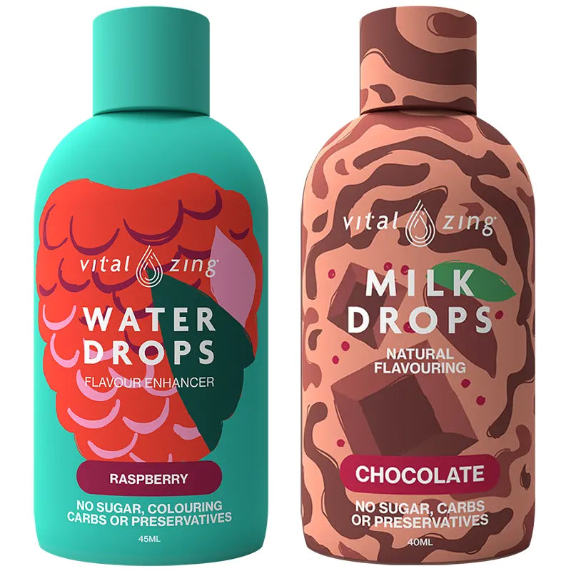 Keto Store NZ | Vital Zing | Raspberry Chocolate | Jelly Tip bottles