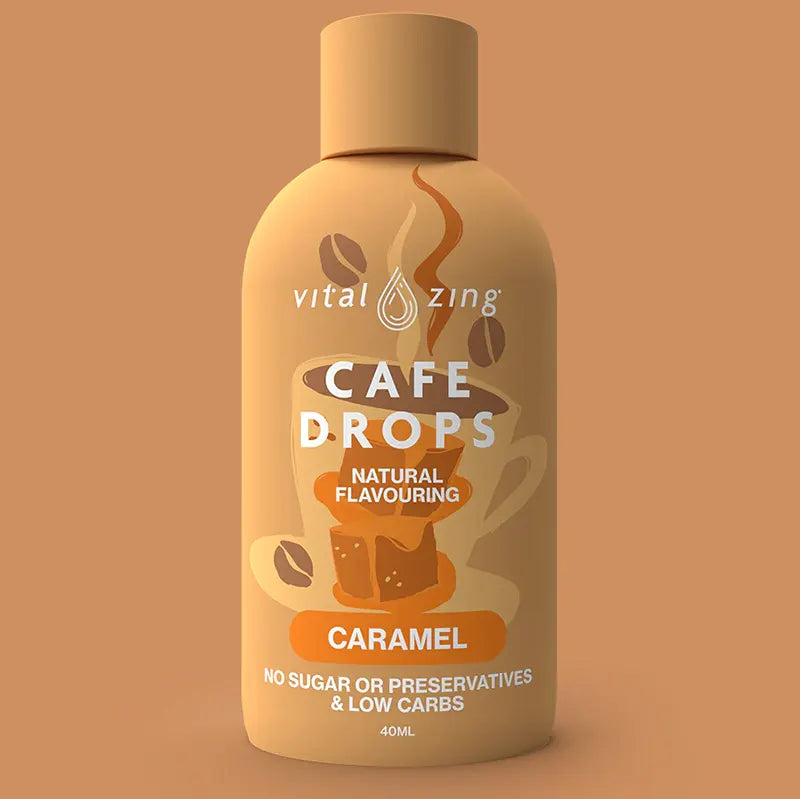 Keto Store NZ | Vital Zing Cafe Drops Caramel