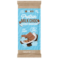 Keto Store NZ | Vitawerx Coconut Rough Milk Chocolate | 100g Bar