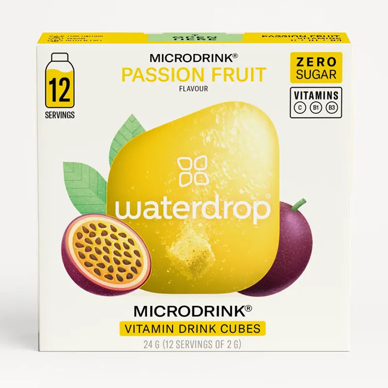 Keto Store NZ | Waterdrop | Vitamin Drink Cubes - Passion Fruit Sky | 12 Servings