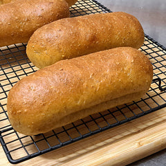 Keto Store NZ | Hot Dog Bread Bun Mold | Cooling on rack