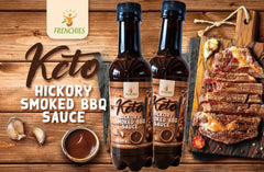 Keto Store NZ | Frenchies Hickory Smoked BBQ Sauce spread