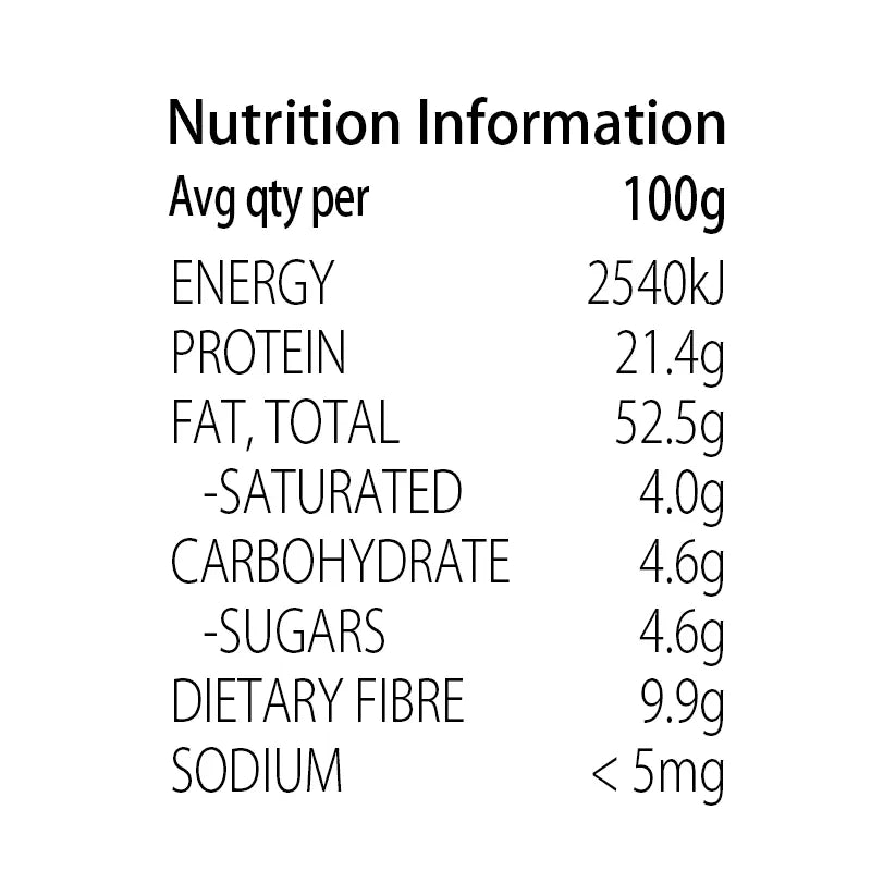 Keto Store NZ | Almond Flour NIP | Nutritional Information