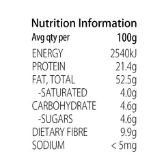 Keto Store NZ | Almond Flour NIP | Nutritional Information