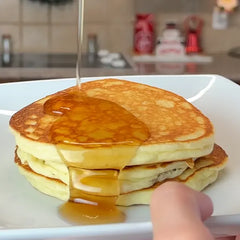 Keto Store NZ | Fluffy Pancake and Crispy Waffle | Pancake with syrup | Keto Flour 2.0