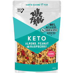 Keto Store NZ | Blue Frog Keto Almond Peanut Raspberry Cereal
