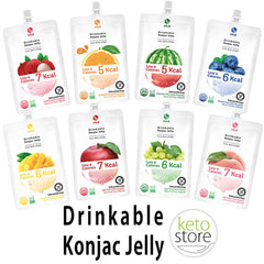 Keto Store NZ | Jelly B. Drinkable Konjac Jelly Flavours