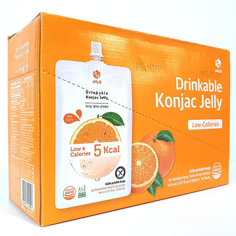 Keto Store NZ | Jelly B. Drinkable Konjac Jelly Mandarin Box