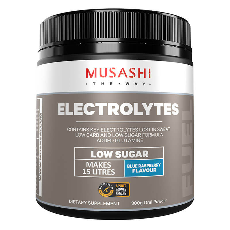 Musashi Blue Raspberry Electrolytes | Keto Store NZ | Keto Store NZ Ltd