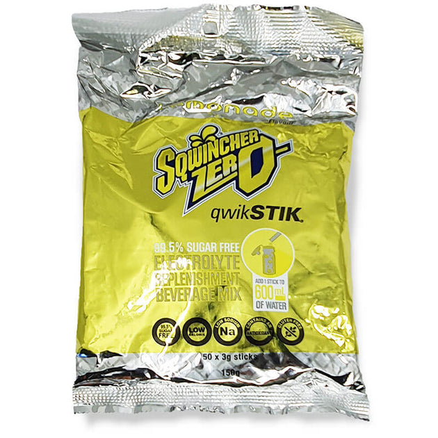 Electrolytes Sqwincher Lemonade 50 sachet 1.43 Keto Store NZ Ltd