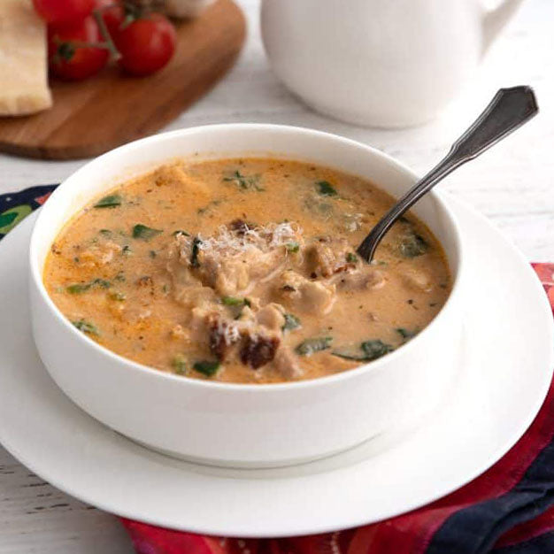 Keto Store NZ | Tuscan Chicken Soup Recipe Inspiration