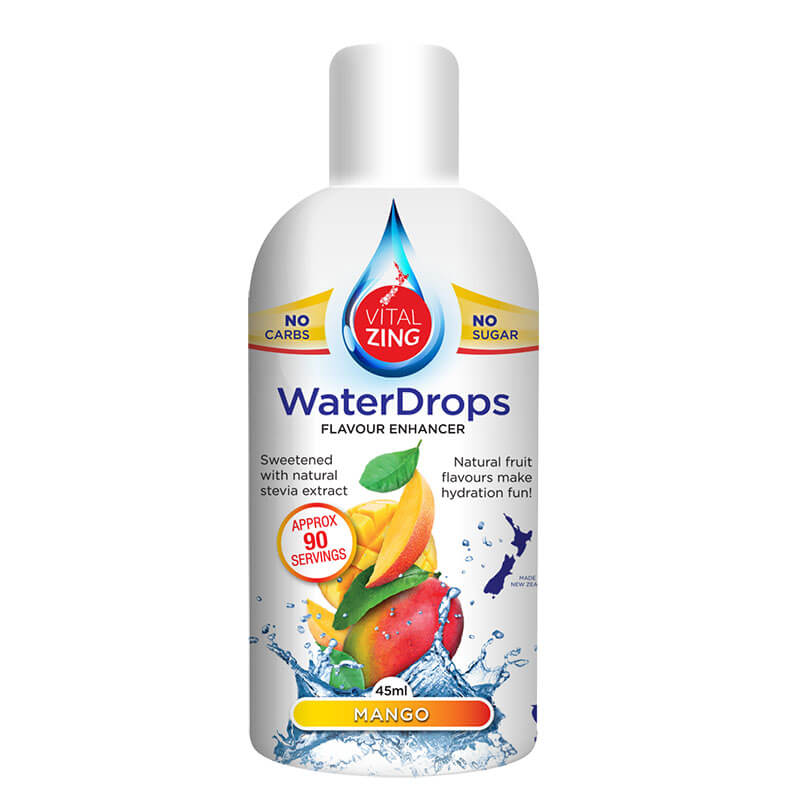 Keto Store NZ | Vital Zing Mango Water Drops | Flavour | Waterdrops