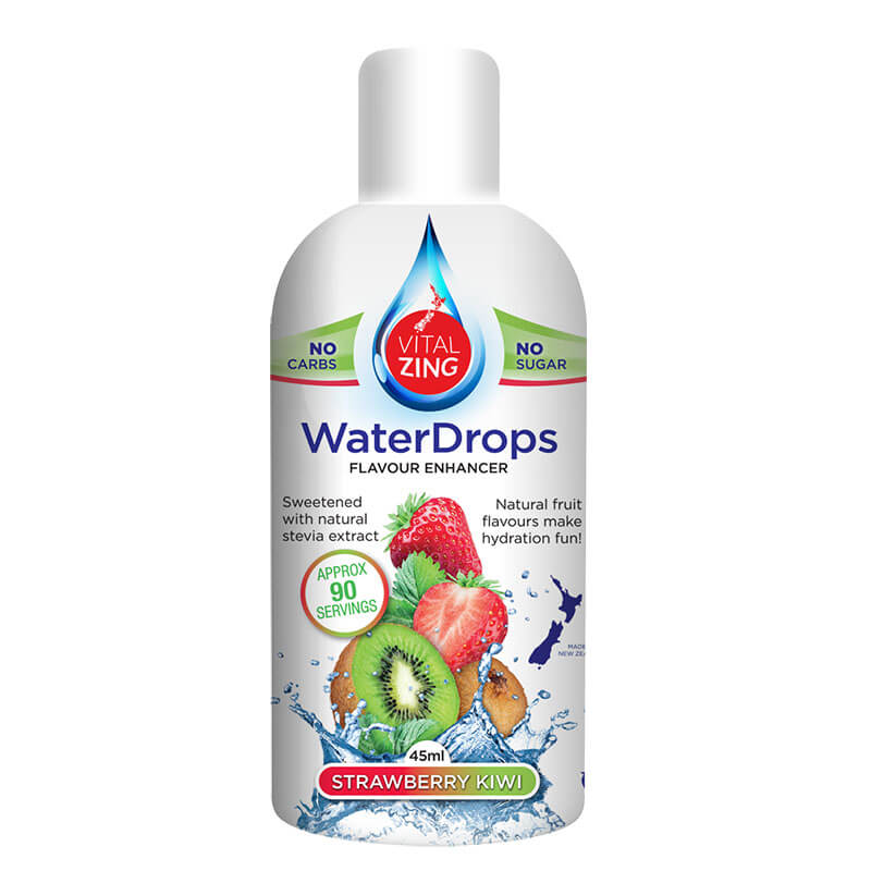 Keto Store NZ | Vital Zing Strawberry Kiwi Water Drops | Flavour | Waterdrops