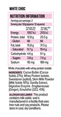 Vitawerx White Chocolate 100g Block NIP lowest prices at Keto Store NZ 